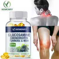 ราคา Glucosamine Chondroitin Turmeric & MSM Softgels, Xemenry, สนับสนุนสุขภาพข้อต่อ, การย่อยอาหารที่ดีต่อสุขภาพ, การสนับสนุนกระดูกอ่อน, อาหารเสริม, 30/60/120 แคปซูล/ขวด (1730812795423197382)
