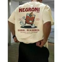 ราคา เสื้อยืดแขนสั้นลำลองผู้ชาย พิมพ์ลายกราฟิกค็อกเทล Negroni เหมาะสำหรับฤดูใบไม้ผลิ/ฤดูใบไม้ร่วง เสื้อยืดคอกลมระบายอากาศได้ ทรงปกติ เสื้อยืดลำลอง เสื้อผ้าฤดูใบไม้ผลิและฤดูใบไม้ร่วง เ (1731627010893972953)