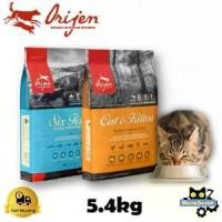 ราคา [COD] [Tiktok]Orijen Cat & Kitten / Orijen 6 Fish ( Six Fish, cat & kitten ) Cat Dry Food 5.4kg orijen/ORIJEN (1732647726491207229)
