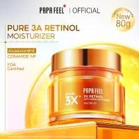 ราคา PAPA FEEL [FDA] 3X RETINOL Ceramide Soluble Collagen ครีมทาหน้า 80g (1731971523504147209)