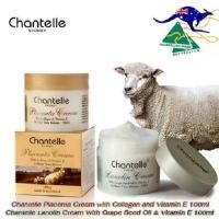 ราคา ครีมรกแกะออสเตรเลีย ครีมรกแกะแท้ Chantelle Placenta Cream with Collagen and Vitamin E / Grape Seed Oil & Vitamin E 100ml ยึดรูปแบบเดียวกัน (1732561306860619117)