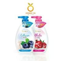 ราคา Momiji โลชั่นบำรุงผิวกาย 800 มล. ครีมเข้มข้น ซึมซาบไว ช่วยให้ผิวนุ่มชุ่มชื้น สำหรับทุกสภาพผิว สูตร Collagen Milky & Gluta Milky (1731752866376615710)