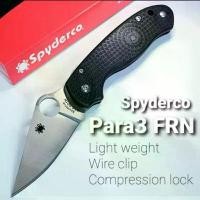 ราคา มีดพับ Spyderco Para3, Light Weight, FRN Handle, Wire Clip. (C223) สินค้ามาใหม่ประจำเดือนนี้ (1732604067654239569)