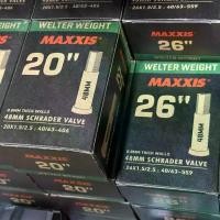 ราคา ยางในจักรยาน 20 นิ้ว และ 26 นิ้ว MAXXIS Welter Weight Tubes ยางในจักรยานเสือภูเขา ยางในจักรยาน MTB ยางในรถ BMX (1731780240611510550)