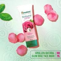ราคา [จัดส่งทันที] โฟมล้างหน้าจากสารสกัดน้ำมันกุหลาบ Himalaya Natural Glow Rose Face Wash 100ml (1732620957349676817)