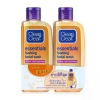 ราคา Clean&Clear foaming face wash 100 ml (1732014683983348743)