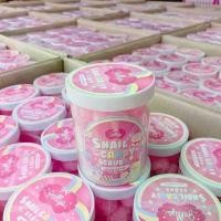 ราคา [COD] JELLYS Snail Scrub Candy สครับเมือกหอยทาก สครับ สครับน้ำตาล 1 กระปุก (1732652036092756995)