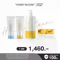 ราคา (ตะกร้าบริษัท) HONEY BLOOM WHITE BODY CREAM ( หลอดฟ้า ) + HONEY BLOOM AHA10% + BHA2% BODY SERUM ( หลอดเหลือง ) + HONEY BLOOM BODY SOAP ( สบู่สับปะรด ) + HONEY BLOOM GINSENG K (1732565649475405345)