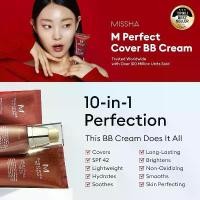 ราคา SuwanPordo [MISSHA Official] M Perfect Cover BB Cream SPF 42 PA+++(50ml) (1732438654814160793)