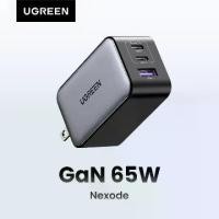 ราคา UGREEN GaN 65W USB Type C ที่ชาร์จ, อะแดปเตอร์แบบพับได้, เข้ากันได้กับ MacBook, iPad, iPhone 16, 15, 14 Pro Max, Samsung S24, S23 Ultra รุ่น: 10334 เหลือง ไฟฟ้า super hand crank charger p3 (1731011004