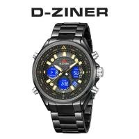 ราคา นาฬิกาผู้ชาย D-Ziner สแตนเลส นาฬิกาดิจิตอลและแอนะล็อก DZ-8338 สำหรับผู้ชาย patek seikomod ro 89 ของ แท้ hair styler men 24 premium watch 91 สาย นาฬิกา ชาร์ม อิตาลี ฟิล์ม ครัว ซอง (1732276446273635627)