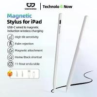 ราคา GOOJODOQ Stylus Pen For Pad Pencil Magnetic&Typ-C charging Bluetooth Connection Palm Rejection Tilt Pen (1732636100248700545)