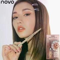 ราคา COD No.5146 NOVO FASHION BROW Eyebrow โนโว ดินสอเขียนคิ้ว แบบหมุน แถมไส้ดินสอ + บล๊อกคิ้ว 3 ชิ้น พร้อมไส้ดินสอเปลี่ยน3แท่ง (1731771978631775907)