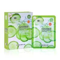 ราคา COD (ยกกล่อง/10ซอง) Belov East Skin 3D Cucumber Facial Mask 38ml บีลอฟ อิส สกิน คิวคัมเบอร์ เฟเชี่ยล มาส์คหน้า แตงกวา (1731841660962309557)