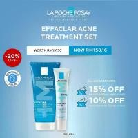 ราคา La Roche-Posay Effaclar Acne Treatment Set (1732521469556327825)