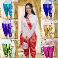 ราคา SPFโจงกระเบน ผ้าไหมอัดกาวซับใน เป็นฟรีไซส์ เอวยืด 24 - 42 นิ้ว One Size fit all โจงกระเบนสำเร็จ โจงกระเบนผู้หญิง ผู้ชาย (1732290695979828861)