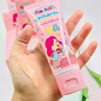 ราคา COD Karite Children รองพื้นครีมกันแดด SPF 60++ รองพื้น เนื้อแมตต์ บางเบา ติดทนทานตลอดวัน คุมมันเริ่ด เกลี่ยง่าย (1732244155393869224)