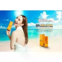 ราคา SOL SUNBLOCK +50 [Sun Protection 30 ml.] ยึดรูปแบบเดียวกัน (1732503832367499074)