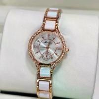 ราคา นาฬิกาSunสายเซรามิคปัดกลม สวยหรู (1729759746471201169)