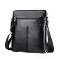ราคา [จัดส่งทันที] SUN BARNOROO กระเป๋าสะพายผู้ชายหนังแท้ No.1880 (1731748434737726820)