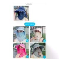 ราคา หมวกคลุมหน้า หมวกกันแดด 360 องศา กันUV กันความร้อน ทรงปีกกว้าง ถอดได้ ทรงสวย (1732530338996519942)