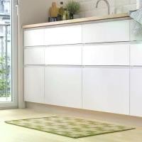 ราคา เก็บเงินปลายทาง. Kitchen Mat Long Kitchen Floor Rug 120x45cm. Flatwoven Indoor/Outdoor Rug Green-white (1unit) ห้องครัว Home Supplies (1732563912087864454)