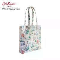 ราคา COD Cath Kidston กระเป๋าสำหรับผู้หญิง Large Bookbag ลาย Lovely London สี EcruTikTok (1731671583575344648)