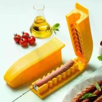 ราคา เครื่องตัดฮอทดอกและเครื่องตัดไส้กรอก, มัลติฟังก์ชั่น, อเนกประสงค์, เครื่องมือตัดและห่อดอกไม้, เหมาะสำหรับย่าง, แคมป์ปิ้ง, ปิกนิก, ปาร์ตี้, ทำความสะอาดง่ายและประหยัดแรงงาน, Gadget ครัว (173239460703964