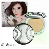 ราคา Mistine See Through Super Oil Control Powder มิสทิน แป้งพัฟ ซีทรู C2 ซุปเปอร์ออยคอนโทรล SPF25PA++ 10g. สินค้าดี (1732568253079782883)