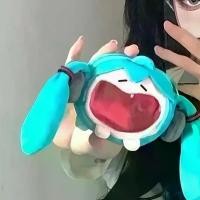 ราคา กระเป๋าใส่เหรียญ Hatsune Miku ขนาดเล็ก ดีไซน์ 2D ประณีตและกะทัดรัด เหมาะสำหรับหูฟังและเหรียญ อินเทรนด์ สำหรับเด็กผู้หญิง คลัตช์ 2025 มาใหม่ fish wallet กระเป๋า สตางค์ เรียก ทรัพย์ seagloca women (1732