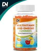 ราคา Divinity Nutra Daily Fish Oil Omega 3 EPA DHA 50 mg vitamin E D B1 B2 B6 น้ำมันปลา Gummy (สมอง) 60 กัมมี่ ผลิตภัณฑ์เสริมอาหารโอเมก้า 3 (1732487936775915077)