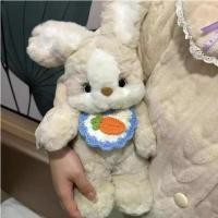ราคา ตุ๊กตากระต่ายน้อยสีขาวน่ารัก ใส่ผ้ากันเปื้อนถัก Rabbit doll คําแนะนําการขายที่ร้อนแรงในเดือนนี้ (1732269316161045587)