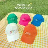 ราคา หมวกแก๊ป what a good day by asissy.club☁️☀️ Official genuine product, please rest assured to purchase (1732646127369947081)