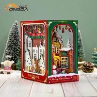 ราคา Book Nook DIY Christmas Day รุ่น PC2417 ที่กั้นหนังสือdiy โมเดลไม้จิ๋ว บ้านจิ๋ว บ้านตุ๊กตา (1732626941191489079)