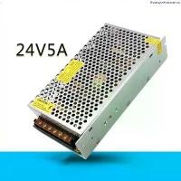 ราคา ThanapatSaiwanna COD Switching Power Supply สวิตชิ่งเพาเวอร์ซัพพลาย 24V 5A 120W (สีเงิน) (1732509954878113399)