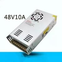 ราคา Switching Power Supply สวิตชิ่งเพาเวอร์ซัพพลาย 48V 10A 500W(สีเงิน) (1729664440251550244)