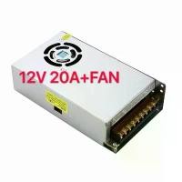 ราคา Switching Power Supply สวิตชิ่งเพาเวอร์ซัพพลาย 12V 20A 240W (1732529466643023194)