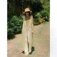 ราคา จัดส่งภายในประเทศไทย เสื้อคลุมลูกไม้ เสื้อคลุมชุดว่ายน้ำ เสื้อคลุมงานถัก Fashion accessories (1732542082388428040)