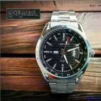 ราคา Wilsano Longbo L-83089G men's watch analog dial date stamp silver dial black/white waterproof casual business Watch (1732524024498521411)