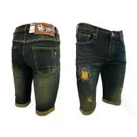 ราคา ๋JEANSEXPRESS (Size 28-42) Skinny Shorts men's กางเกงยีนส์ขาสั้นชายสีฟอกสนิม แต่งปะขาด ทรงเดฟ เป้าซิป ผ้ายืด สวมใส่สบาย รับชำระปลายทาง จัดส่งฟรี กทม (1732658131009701433)