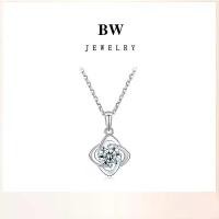 ราคา 【คนไทยแนะนำ!】 Jewelry สร้อยคอ สร้อยคอเพชร สร้อยคอแฟชั่น จี้ลายสวยงาม สร้อยคอจี้นำโชค ✨BWX012 ของขวัญ (1732648327254410299)