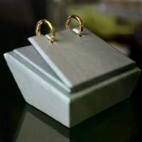 ราคา ต่างหูคู่ เงินแท้ชุบทองแท้ ฝังเพชรคิวบิก Luvé Jewelry (05) (1732192783081245346)