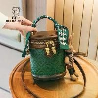 ราคา BEIBAOBAO | North Bag Source Factory Women's Bag Bucket Bag Niche Cylinder Bag Crossbody Bag Foreign-style Shoulder Bag (1732521131193108039)