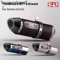 ราคา Universal 51MM ท่อไอเสียรถจักรยานยนต์ yoshimura R77 ท่อไอเสียสําหรับ MT09 MT07 R3 ZX4R ZX6R Z400 CBR500 150CC (1732141211936261364)