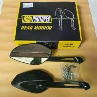 ราคา กระจกรถจักรยานยนต์ Ducati กระจกหลัง สีดํา Full CNC Protaper Universal Honda Yamaha รถจักรยานยนต์ทั้งหมด (1732327122990958123)