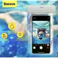 ราคา พร้อมส่ง Baseus Universal ซองมือถือ ซองกันน้ำ กันฝน ถ่ายรูปทัชได้ กันน้ำลึก 30M ลอยน้ำได้ Cover Waterproof (1732439255838328272)