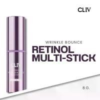 ราคา CLIV Retinol Wrinkle Bounce Multi Stick 8g สำหรับใบหน้าและลำคอ คืนความอ่อนเยาว์ (1732433397972305466)