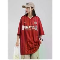 ราคา เสื้อยืดลายกีฬา สไตล์บัลเล่ต์ สำหรับผู้หญิงและผู้ชาย ใส่หน้าร้อน ทำจากผ้าไหมน้ำแข็ง แห้งไว สีแดง แขนสั้น สไตล์อเมริกันย้อนยุค คอวี ชุดแข่งฮอกกี้น้ำแข็ง ไม้คฑา ดรัมเมเยอร์ เด็ก (1732041307279296013)