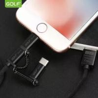 ราคา COD.รีวิวของแท้ 100%Golf รุ่น GC-51 สายชาร์จUSB 2.4A SOFT 3in 1 Cable สำหรับมือถือทุกรุ่น IPhone/Micro/Type-C #เทคโนโลยี คะแนนรีวิว 5 ดาว (1732466943715935498)