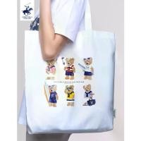 ราคา Beverly Hills Polo Club กระเป๋าผ้า Classic Bear (1731738119881328264)